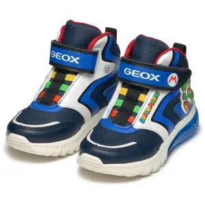 Geox J CIBERDRON F Chlapčenské tenisky, modrá, veľkosť