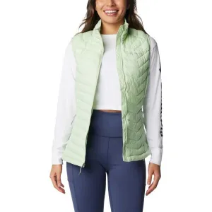 Columbia POWDER PASS VEST Dámska vesta, svetlo zelená, veľkosť