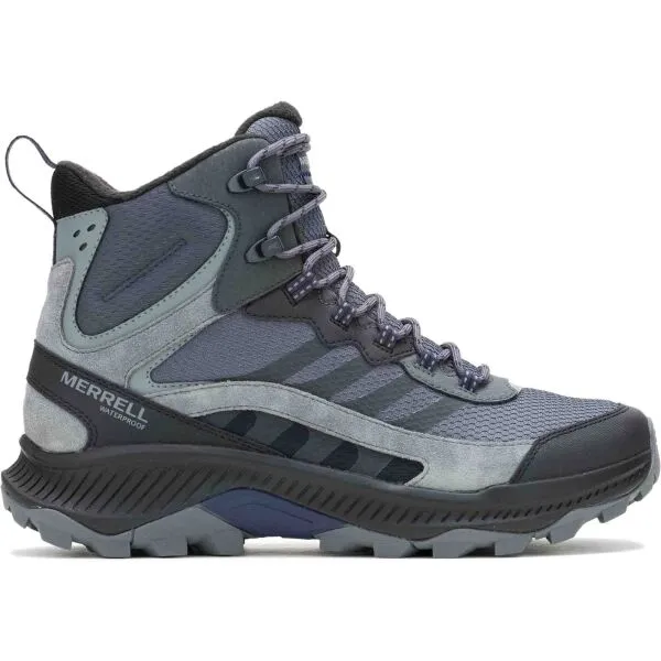 Merrell SPEED STRIKE 2 THERMO MID WP Pánska outdoorová obuv, sivá, veľkosť 44