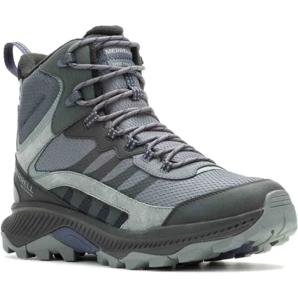 Merrell SPEED STRIKE 2 THERMO MID WP Pánska outdoorová obuv, sivá, veľkosť 44