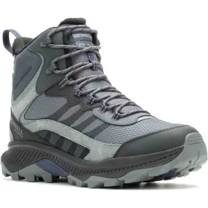 Merrell SPEED STRIKE 2 THERMO MID WP Pánska outdoorová obuv, sivá, veľkosť 44