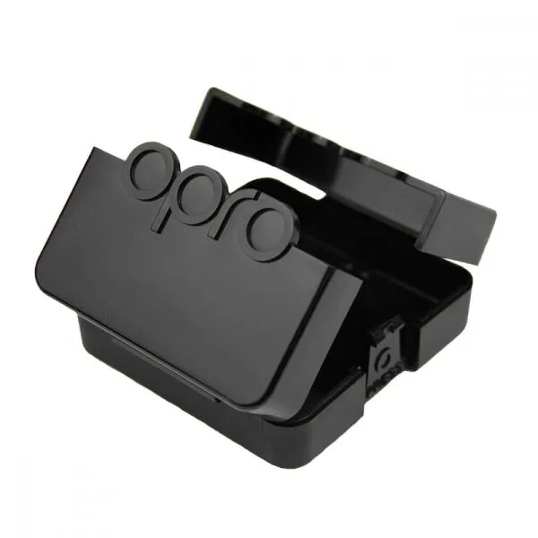 Opro ANITIMICROBIAL MOUTHGUARDS CASE Obal na chrániče zubov, čierna, veľkosť