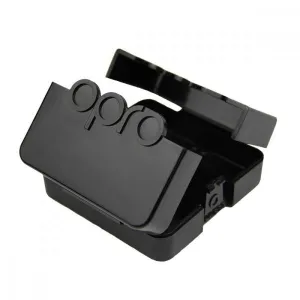 Opro ANITIMICROBIAL MOUTHGUARDS CASE Obal na chrániče zubov, čierna, veľkosť
