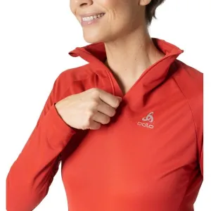 Odlo ESSENTIAL 1/2 ZIP Dámska mikina, červená, veľkosť