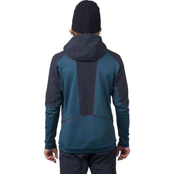 Hannah TRANE HOODY Pánska hybridná bunda, tmavo sivá, veľkosť