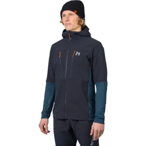 Hannah TRANE HOODY Pánska hybridná bunda, tmavo sivá, veľkosť