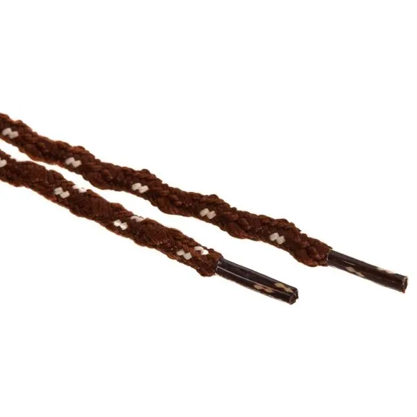 PROMA STAR LACES SLIM 100 CM Šnúrky, hnedá, veľkosť