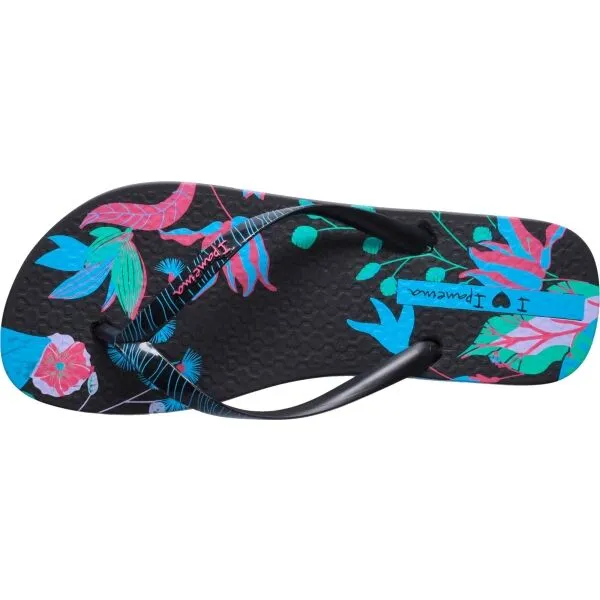 Ipanema FLOWER BOMB Dámske šľapky, čierna, veľkosť