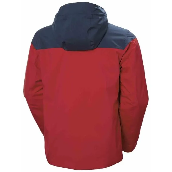 Helly Hansen GRAVITY JACKET Pánska lyžiarska bunda, červená, veľkosť XXL
