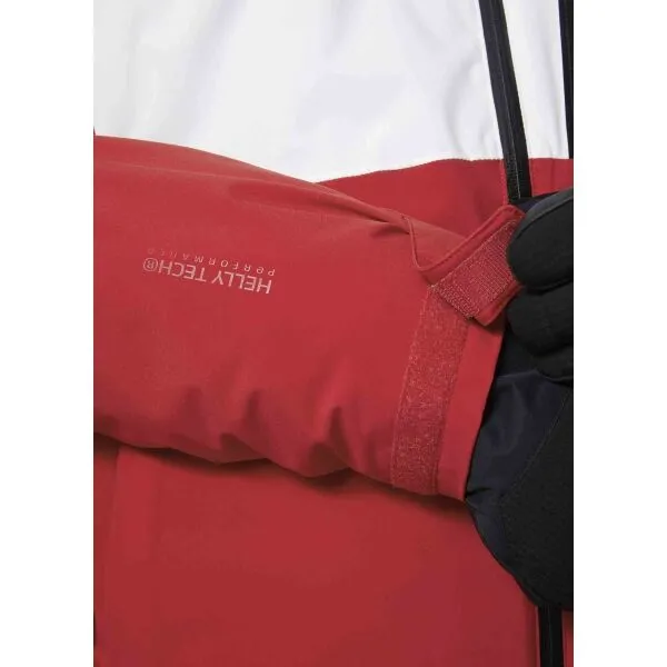 Helly Hansen GRAVITY JACKET Pánska lyžiarska bunda, červená, veľkosť XXL