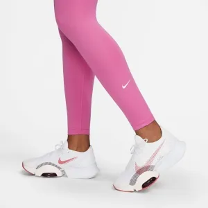 Nike NK ONE DF HR TGHT Dámske legíny, ružová, veľkosť