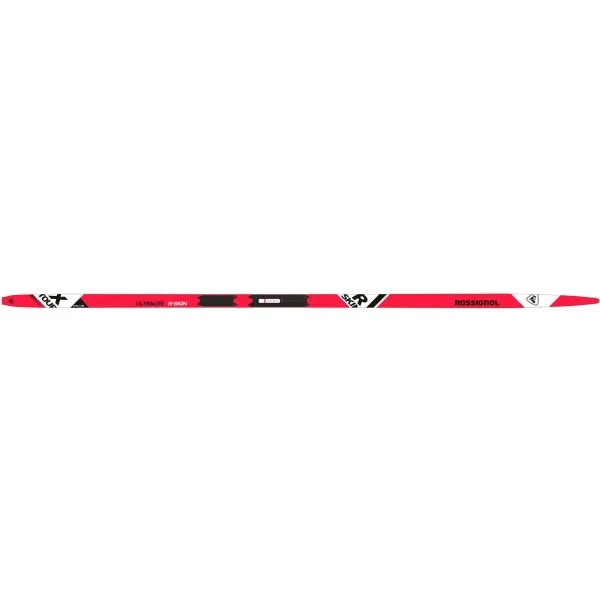 Rossignol R-SKIN ULTRA STIFF-XC Klasické bežecké lyže so stúpacími pásmi, červená, veľkosť