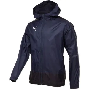 Puma TEAMGOAL 23 TRAINING RAIN JACKET Pánska športová bunda, tmavo modrá, veľkosť