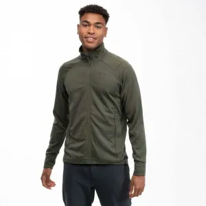 Bergans ULSTEIN WOOL Pánska merino mikina, khaki, veľkosť