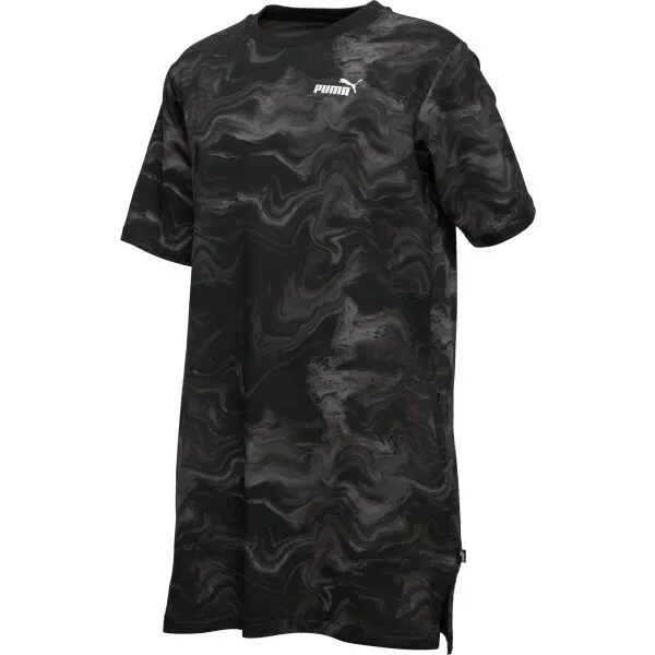 Puma ESSENTIALS LOGO DRESS TR Dámske šaty, čierna, veľkosť