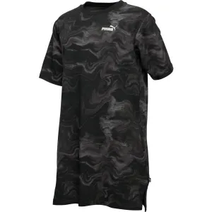 Puma ESSENTIALS LOGO DRESS TR Dámske šaty, čierna, veľkosť
