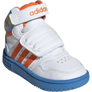 adidas HOOPS MID 3.0 MICKEY AC I Detská obuv, biela, veľkosť