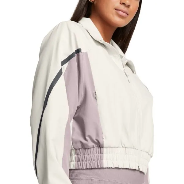 Under Armour UNSTOPPABLE CROP Dámska bunda, biela, veľkosť M