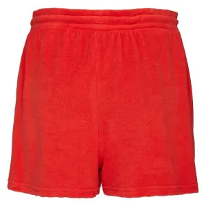 Fila SET POLO AND SHORT PANTS IN SPONGE TERRY Dámske pyžamo, červená, veľkosť
