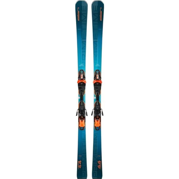 Elan PRIMETIME 44 FUSION X + EMX 12 GW Zjazdové lyže, modrá, veľkosť