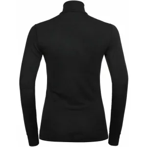 Odlo W BL TOP ACTIVE WARM ECO Dámske funkčné tričko, čierna, veľkosť