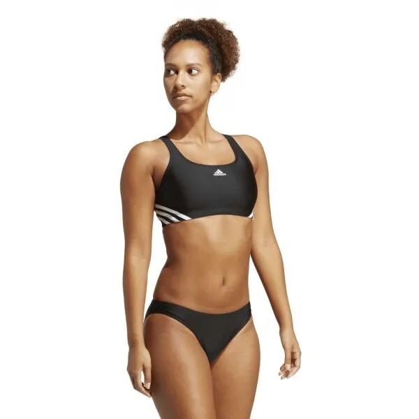 adidas 3S BIKINI Dievčenské dvojdielne plavky, čierna, veľkosť
