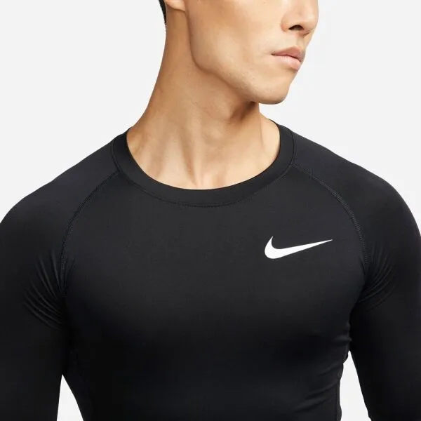 Nike NP DF TIGHT TOP LS M Pánske tričko s dlhým rukávom, čierna, veľkosť XXL