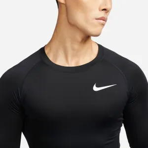 Nike NP DF TIGHT TOP LS M Pánske tričko s dlhým rukávom, čierna, veľkosť XXL