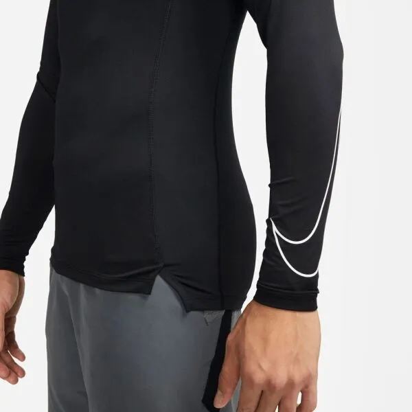 Nike NP DF TIGHT TOP LS M Pánske tričko s dlhým rukávom, čierna, veľkosť XXL