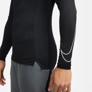 Nike NP DF TIGHT TOP LS M Pánske tričko s dlhým rukávom, čierna, veľkosť XXL