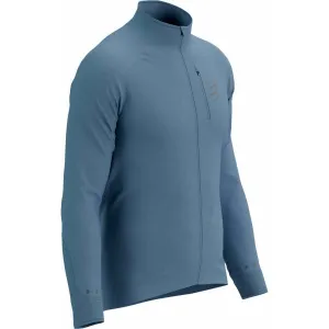 Compressport HURRICANE WINDPROOF JACKET M Pánska vetruodolná bunda, modrá, veľkosť