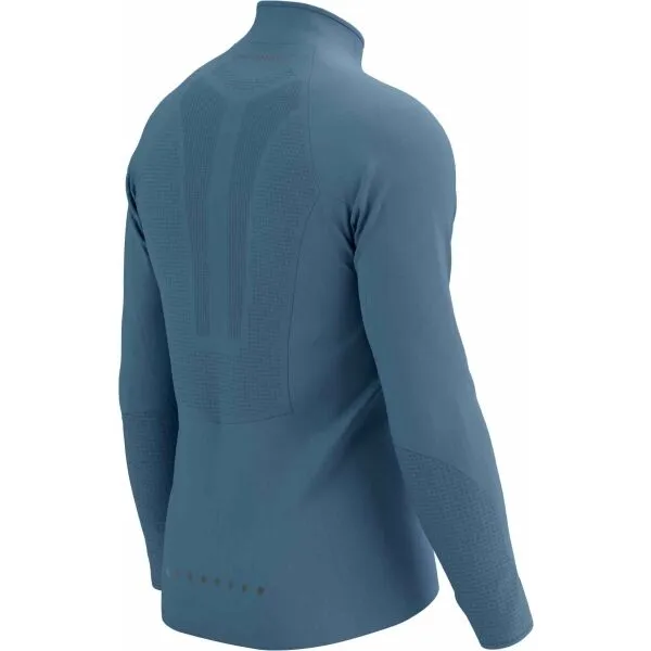 Compressport HURRICANE WINDPROOF JACKET M Pánska vetruodolná bunda, modrá, veľkosť