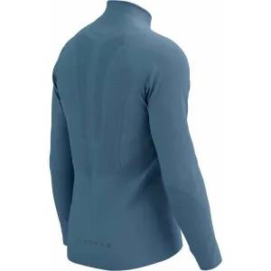Compressport HURRICANE WINDPROOF JACKET M Pánska vetruodolná bunda, modrá, veľkosť
