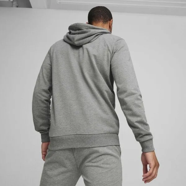 Puma TEAMGOAL CASUALS HOODED Pánska mikina, sivá, veľkosť