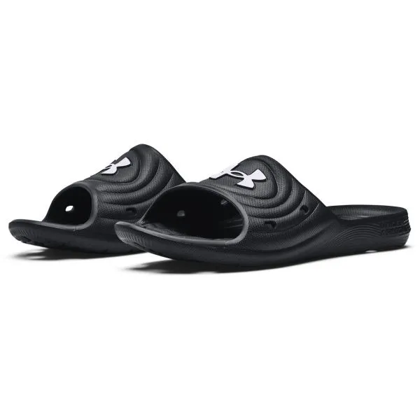 Under Armour M LOCKER IV SL Pánske šľapky, čierna, veľkosť 41