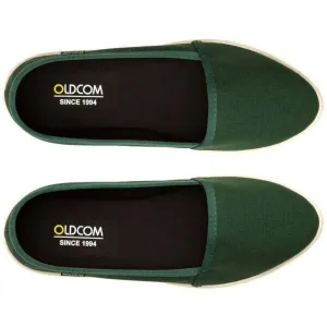Oldcom ESPADRILKY CANVAS Dámske bavlnené espadrilky, zelená, veľkosť