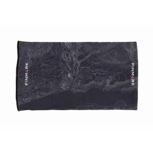 Finmark MULTIFUNCTIONAL SCARF WITH FLEECE Multifunkčná šatka, tmavo sivá, veľkosť