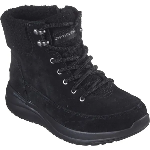 Skechers ON-THE-GO STELLAR - WINTERIZE Dámska zimná obuv, čierna, veľkosť