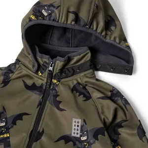 LEGO&reg; kidswear LWSCOUT 620 Chlapčenská  softshellová bunda, khaki, veľkosť