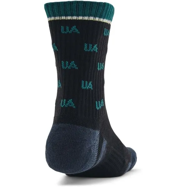 Under Armour PERF COTTON Unisex ponožky, čierna, veľkosť