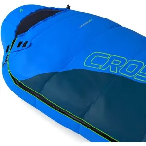 Crossroad DUTTON 170JR  Juniorský spací vak , tmavo modrá, veľkosť 170 cm - pravý zips