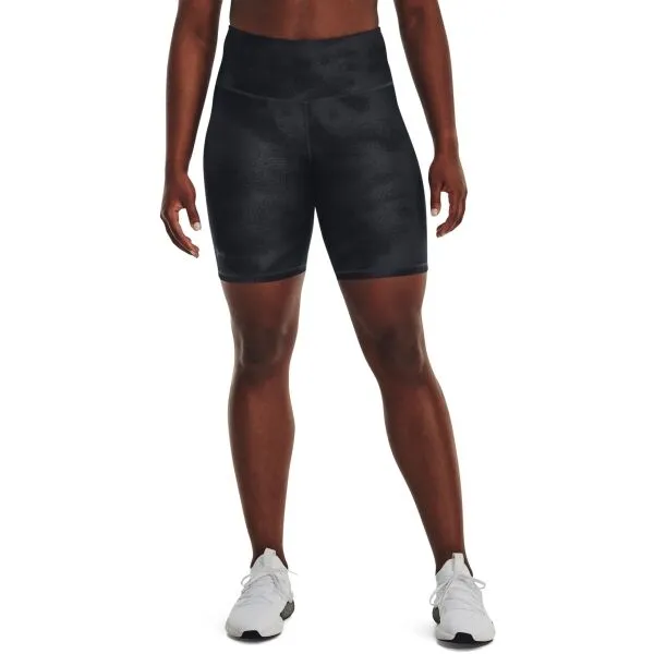 Dámske tréningové kraťasy UNDER ARMOUR Armour AOP Bike Short-BLK