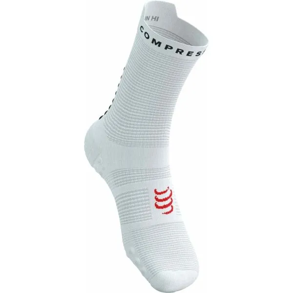 Compressport PRO RACING SOCKS V4.0 RUN Bežecké ponožky, biela, veľkosť