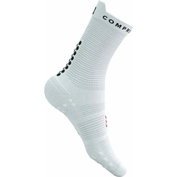 Compressport PRO RACING SOCKS V4.0 RUN Bežecké ponožky, biela, veľkosť