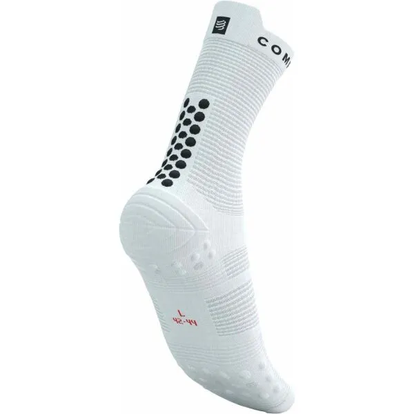 Compressport PRO RACING SOCKS V4.0 RUN Bežecké ponožky, biela, veľkosť