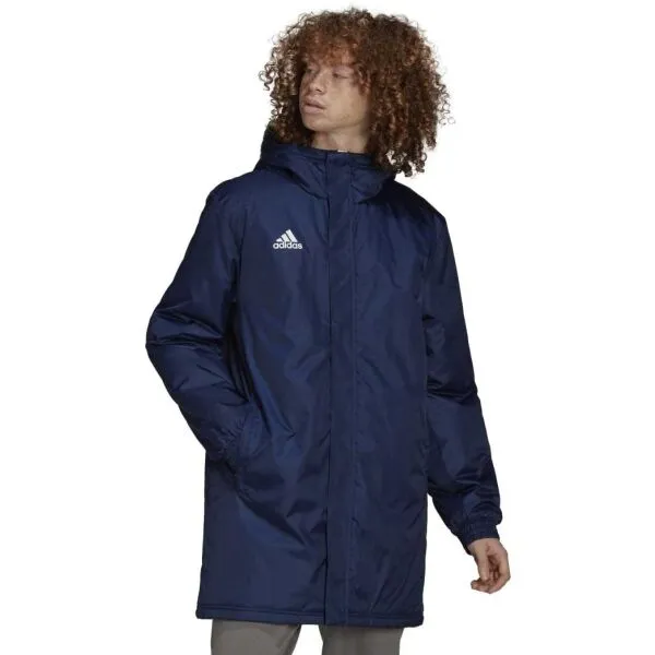 adidas ENT22 STAD JKT Pánska futbalová bunda, tmavo modrá, veľkosť XXL