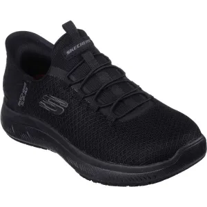 Skechers SUMMITS SR Dámska pracovná obuv, čierna, veľkosť