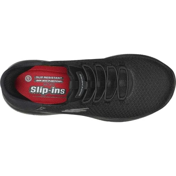 Skechers SUMMITS SR Dámska pracovná obuv, čierna, veľkosť