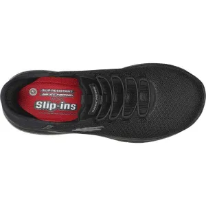 Skechers SUMMITS SR Dámska pracovná obuv, čierna, veľkosť