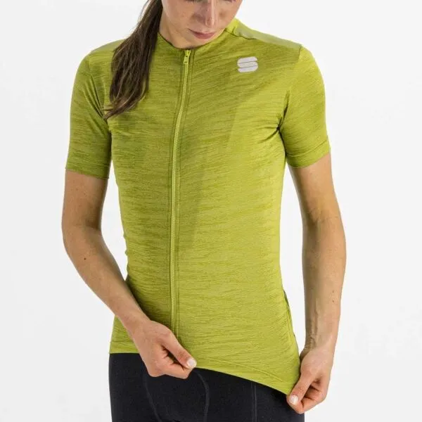 Sportful SUPERGIARA W JERSEY Dámsky cyklistický dres, zelená, veľkosť